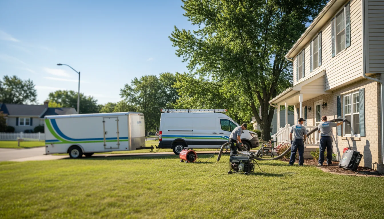 Flooded Basement Restoration And Cleanup With Repair in Starbuck, MN near me